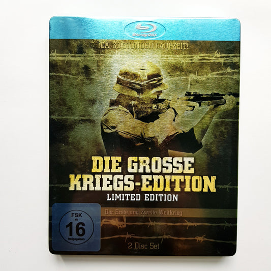Die grosse Kriegs-Edition Limited - Der Erste und Zweite Weltkrieg - Blu Ray Zustand sehr gut