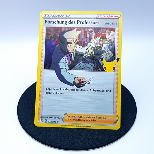 Forschung des Professors 023/025 rare holo Celebrations DE Pokemon 25th Anniversary