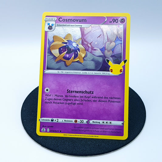 Cosmovum 014/025 rare holo Celebrations 2021 DE Pokemon 25th Anniversary