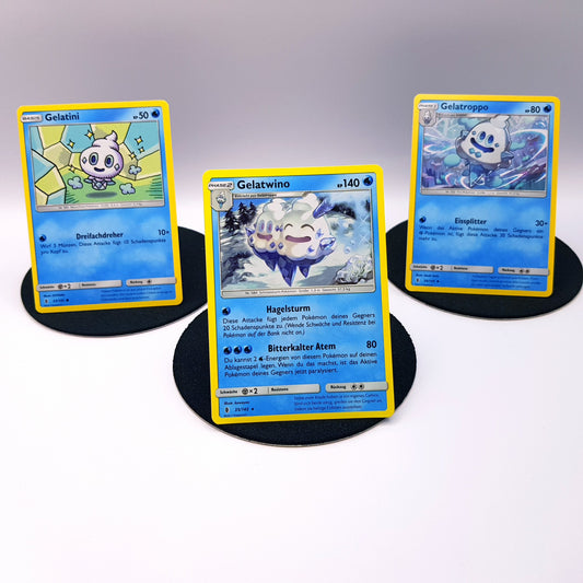 Gelatini 33/145 Gelatroppo 34/145 Gelatwino 35/145 rare SM 2017 DE Pokemon