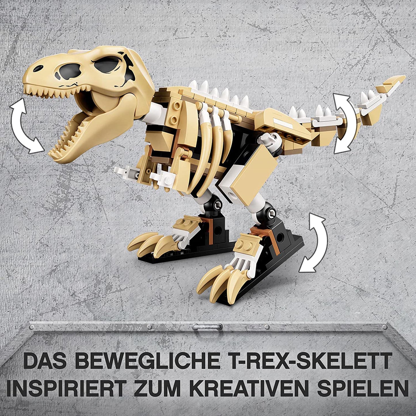 LEGO 76940 - Jurassic World T. Rex-Skelett in der Fossilienausstellung - NEU OVP