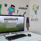 Minecraft Wall Decals Wandsticker Aufkleber Wandtatoo Kinderzimmer selbstklebend