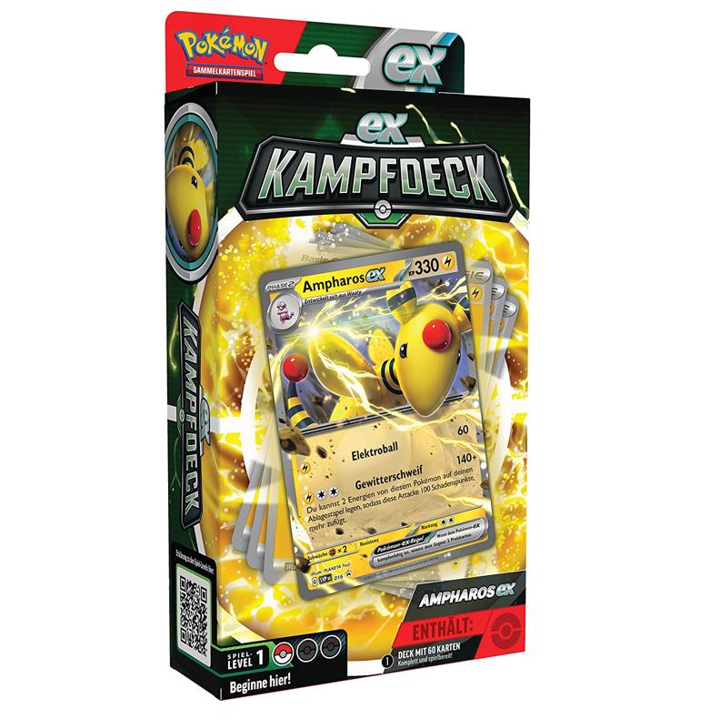 Pokemon ex Kampfdeck Ampharos ex Lucario ex Auswahl - DE deutsch NEU sealed