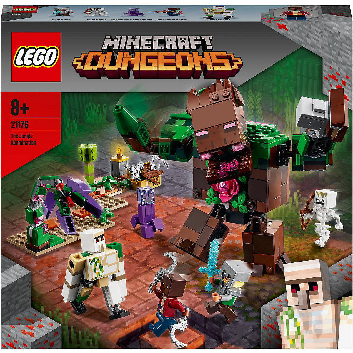 LEGO 21176 Minecraft Dungeons - Die Dschungelungeheuer - NEU