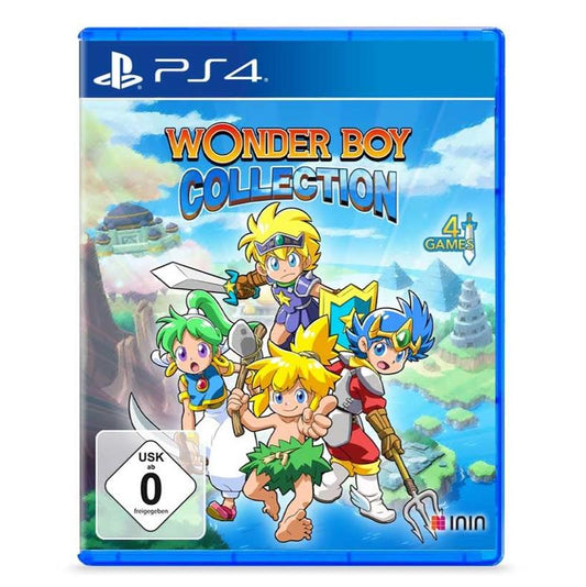 PS4 Playstation 4 - Wonder Boy Collection (4 Spiele) - NEU & OVP