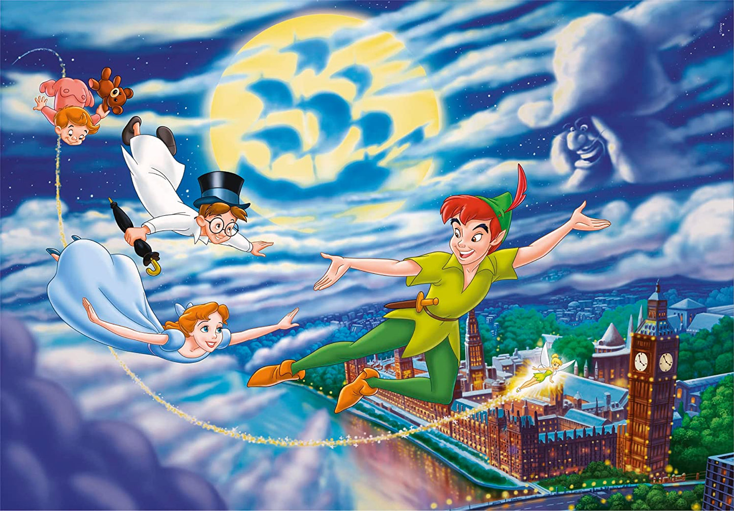 Disney Classics Puzzle Peter Pan & Das Dschungelbuch 2x60 Teile für Kinder Clementoni
