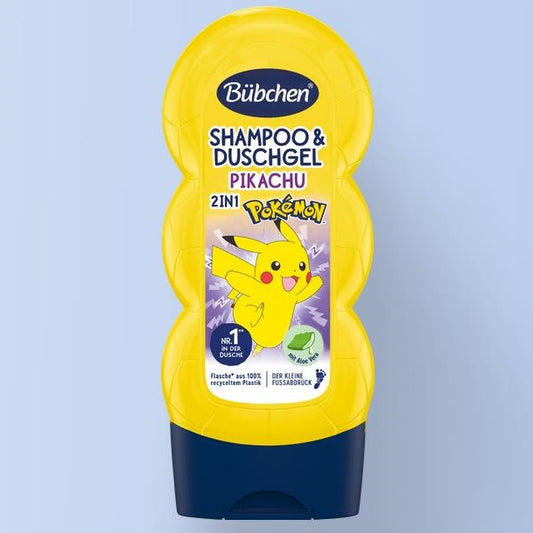 Pokémon Kinderpflege Shampoo & Duschgel Bübchen - Pikachu