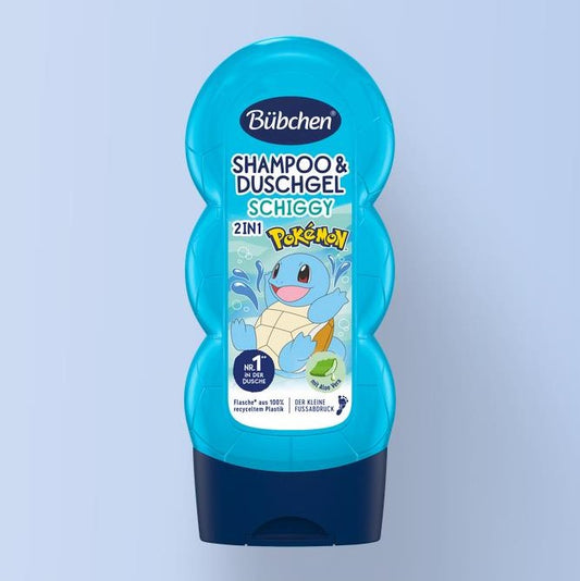 Pokémon Kinderpflege Shampoo & Duschgel Bübchen - Schiggy