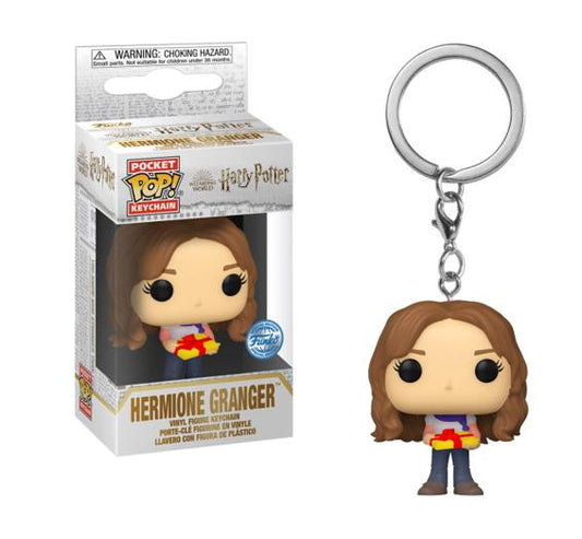 Pocket Pop! Keychain FUNKO - Harry Potter Hermine Granger Holiday Special Edition Schlüsselanhänger