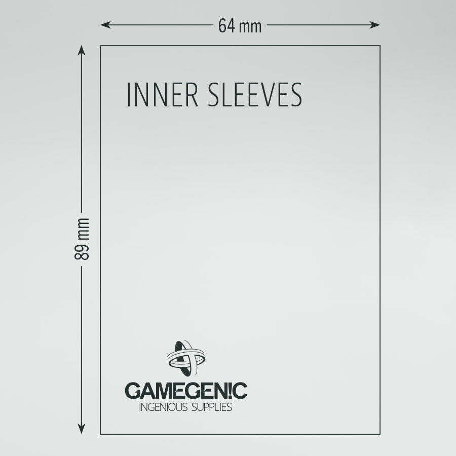 Gamegenic - perfect sized inner Sleeves (100er Packung) TCG Pokemon Hüllen