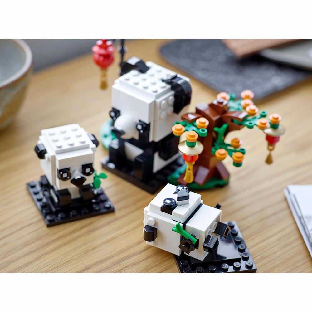 LEGO 40466 - Pandas fürs chinesische Neujahrsfest - Brickheadz - NEU OVP