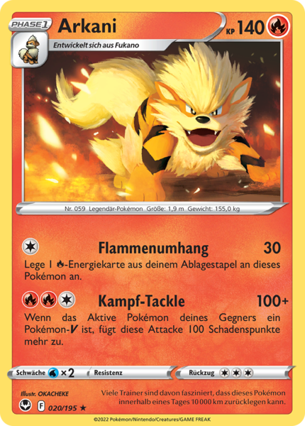 seltene rare Pokemon Karten aus Schwert & Schild - Silberne Sturmwinde 195 zur Auswahl