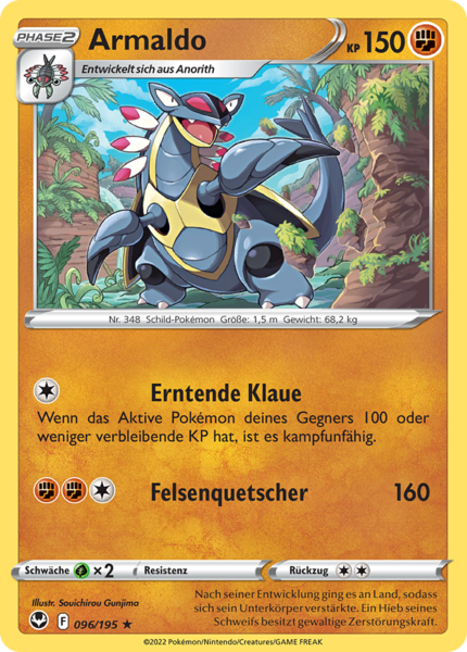 seltene rare Pokemon Karten aus Schwert & Schild - Silberne Sturmwinde 195 zur Auswahl