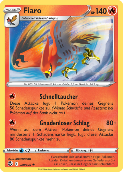seltene rare Pokemon Karten aus Schwert & Schild - Silberne Sturmwinde 195 zur Auswahl