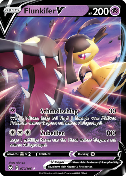 Pokemon V/VStar/VMax Holo Karten zur Auswahl - Schwert & Schild - Silberne Sturmwinde