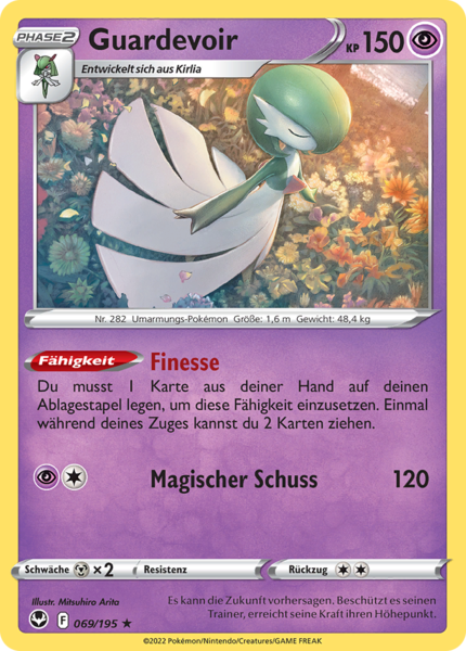 seltene rare Pokemon Karten aus Schwert & Schild - Silberne Sturmwinde 195 zur Auswahl
