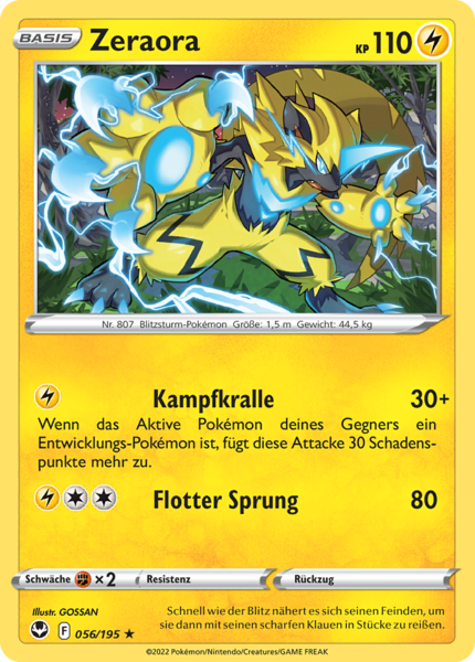 seltene rare Pokemon Karten aus Schwert & Schild - Silberne Sturmwinde 195 zur Auswahl