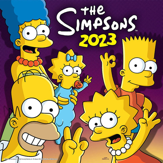Simpsons Wandkalender 2023 Danilo