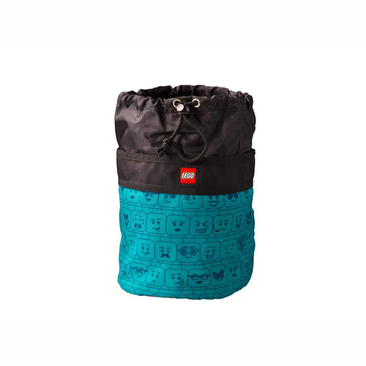 LEGO 5007488 - Limited Edition Cinch Bucket - Straw String Bag - Teal - NEU OVP