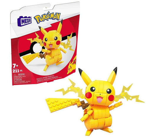 MEGA Construx GMD31 Pokemon Pikachu Figur Bauset Klemmbausteine Spielzeug Kinder