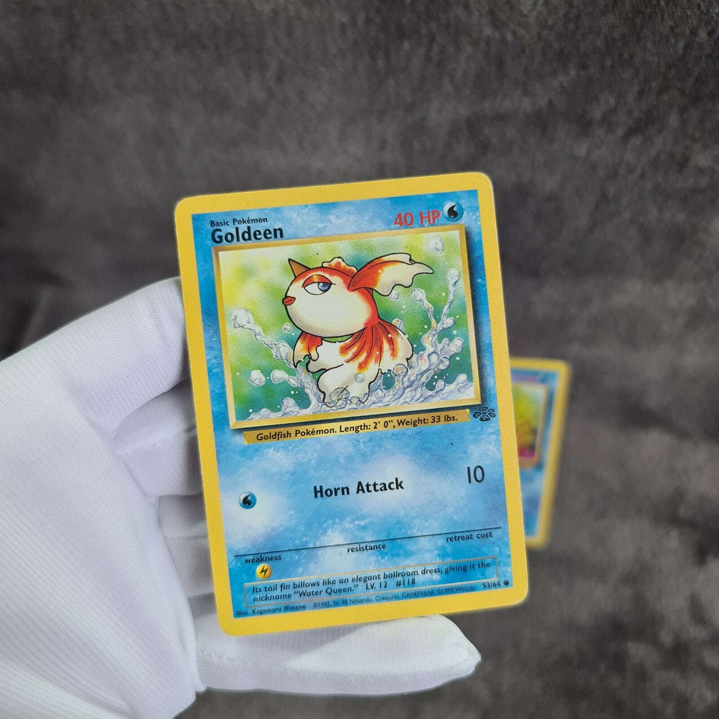Pokemon Karten | Goldeen 53/64 & Seaking 46/64  | TCG | Near Mint