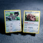 Pokemon Karten | Raffel 151/192 & Schlaraffel 152/192 rare | Mint | PSA
