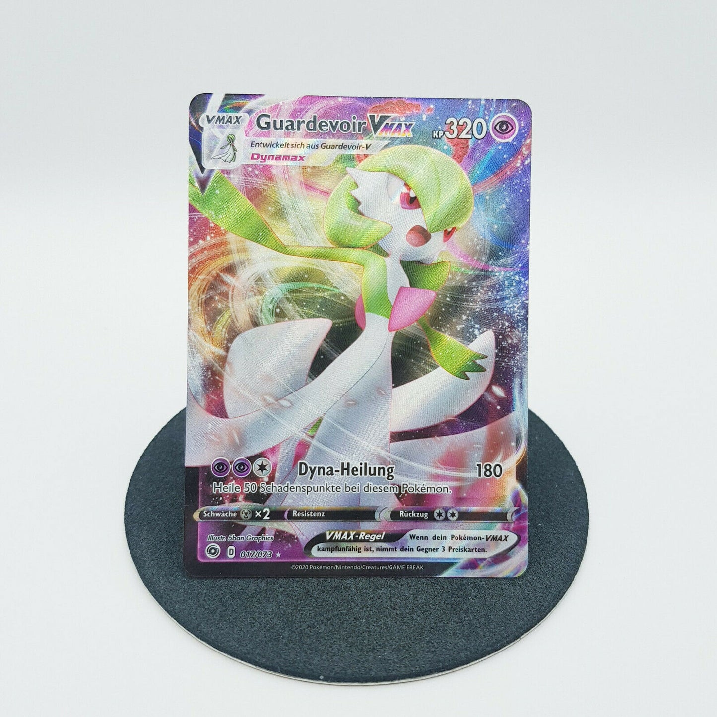 Pokemon Karte - Guardevoir VMAX 018/073 holo S&S Weg des Champs 2020 MINT