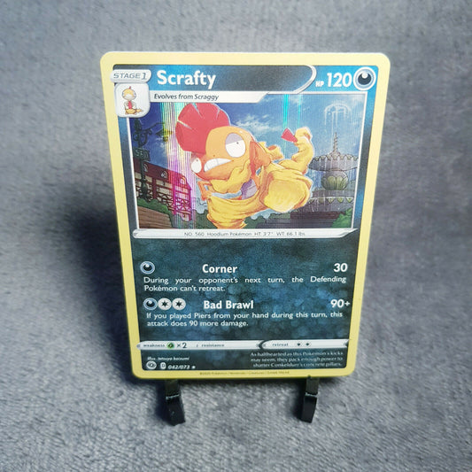 Pokemon Karte | Scrafty 42/73 rare holo | PSA mint