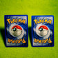Pokemon - Sleima 48/62 Sleimok 28/62 - Fossil Set (1999) 1. Edition - MINT
