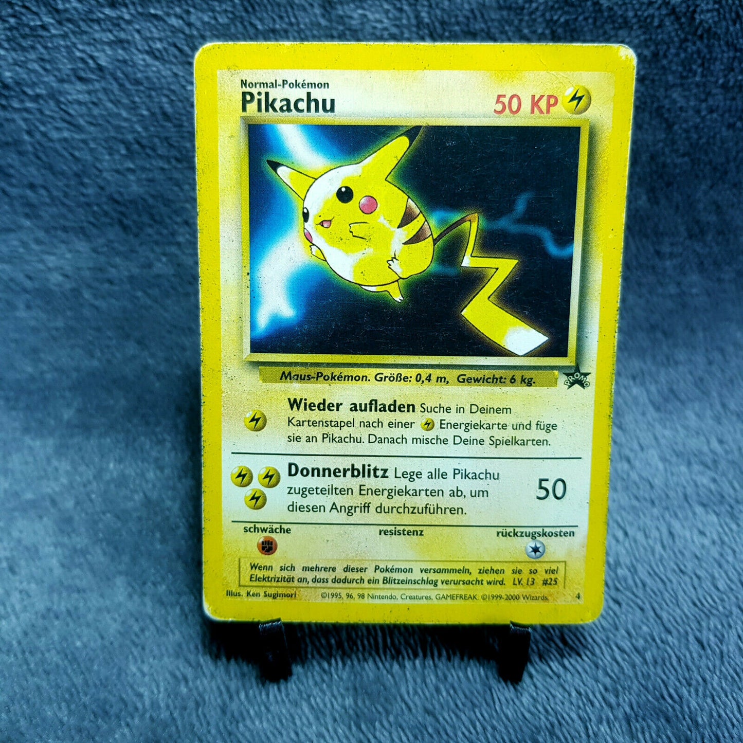 Pokemon Kart | Pikachu #4 | Black Star Promo | deutsch