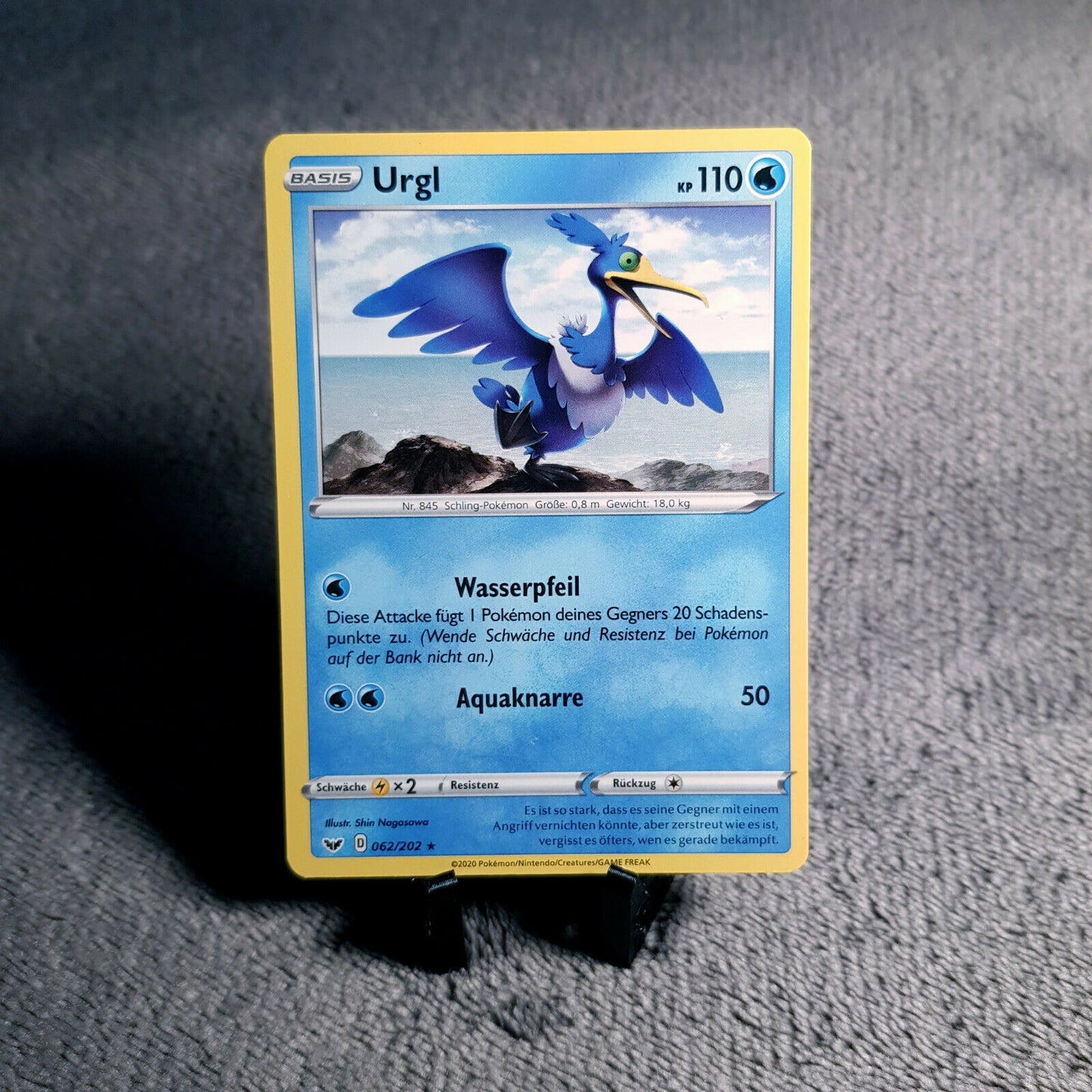 Pokemon Karte | Urgl 62/202 rare | deutsch | PSA | mint