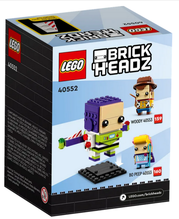 LEGO 40552 Buzz Lightyear Toy Story  Brick Headz