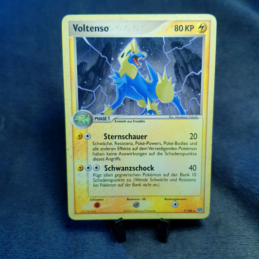 Pokemon Karte - Voltenso 7/106 rare - deutsch - PSA Near Mint
