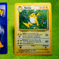 Pokemon - Pikachu 58/102 & Raichu 14/102 rare holo - Base Set (1999)