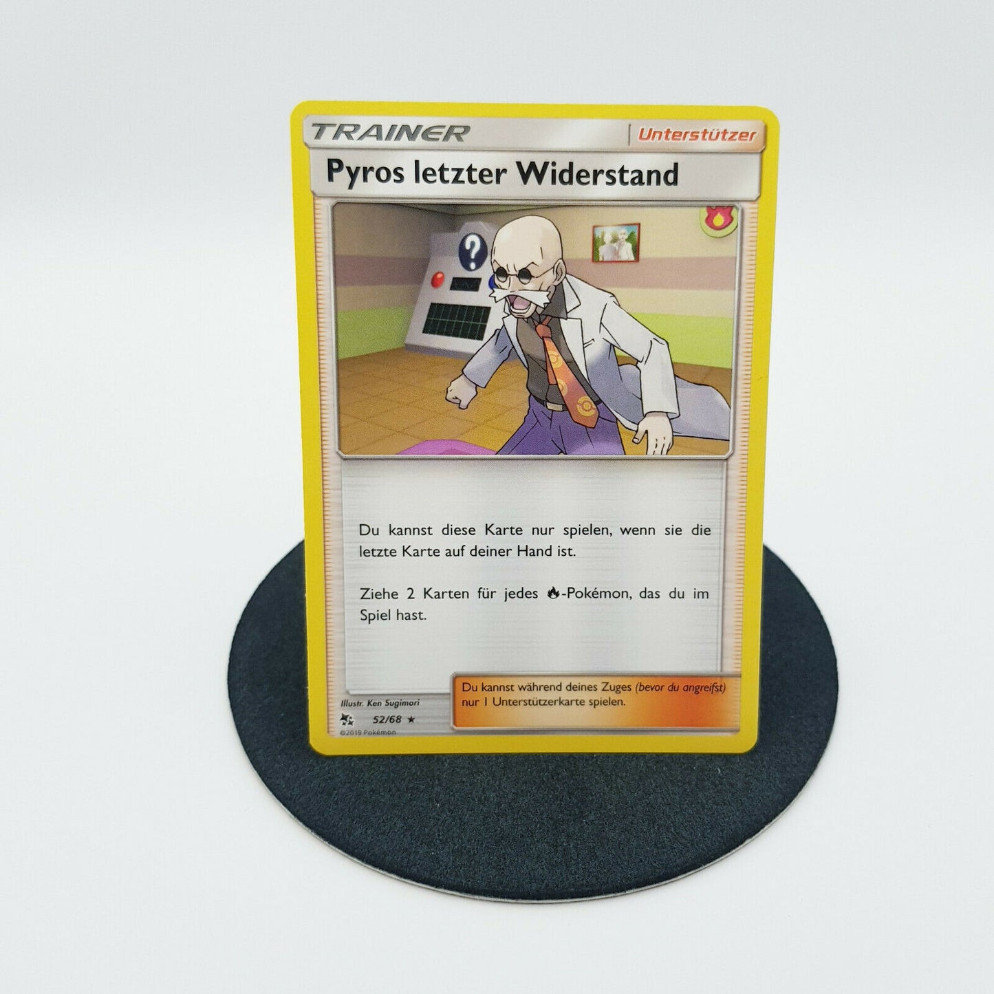 Pokemon Karte Pyros letzter Widerstand 52/68 verborgenes Schicksal 2019 deutsch