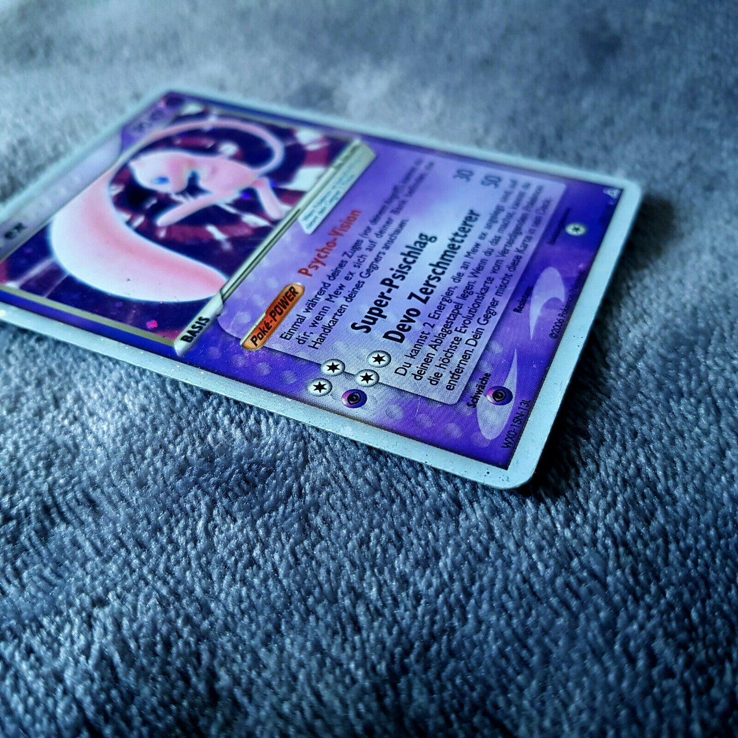 Pokemon - Mew ex 100/110 rare holo - EX Holon Phantoms 2006 - GOOD condition