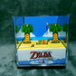 The Legend of Zelda - Link's Awakening 3D Cube Handmade Diorama - Gameboy Fanart