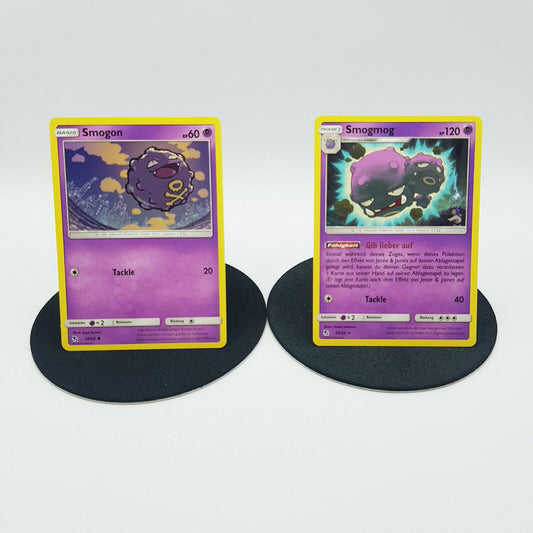 Pokemon Karten - Smogon 28/68 & Smogmog 29/68 SM 2019 deutsch MINT