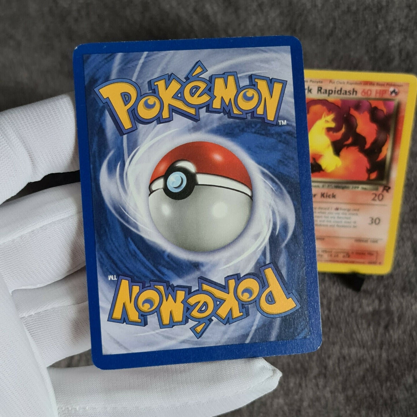 Pokemon Karten | Ponyta 64/82 | Dark Rapidash 44/82 | TCG 1999 | NM Near Mint