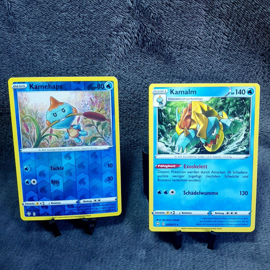 Pokemon Karten | Kamehaps 26/72 holo & Kamalm 27/72 | deutsch | Mint