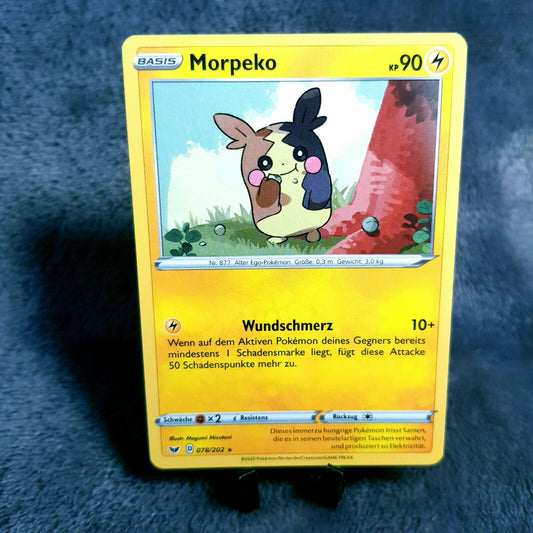 Pokemon Karte - Morpeko 78/202 - deutsch