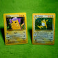Pokemon - Pikachu 58/102 & Raichu 14/102 rare holo - Base Set (1999)