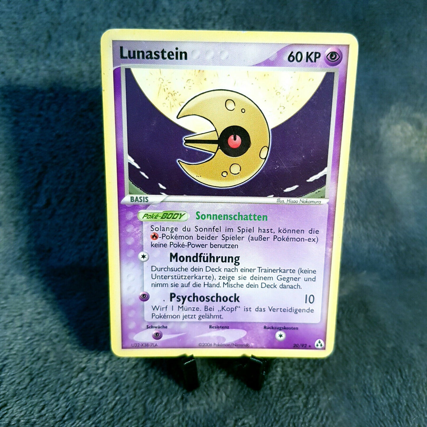 Pokemon - Lunastein 20/92 rare - EX Legend Maker 2006