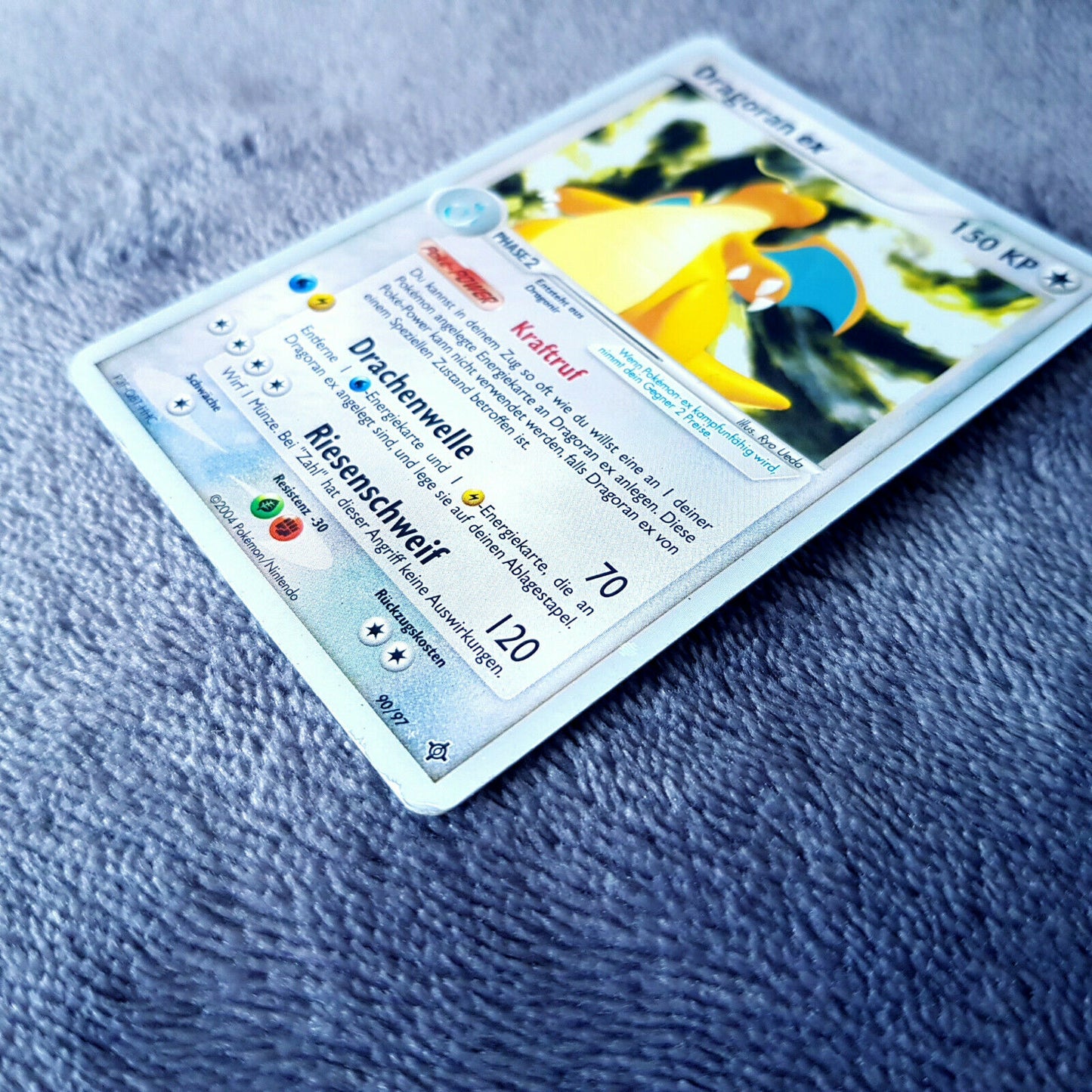 Pokemon - Dragoran ex Dragonite 90/97 - rare holo - EX Drache 2004