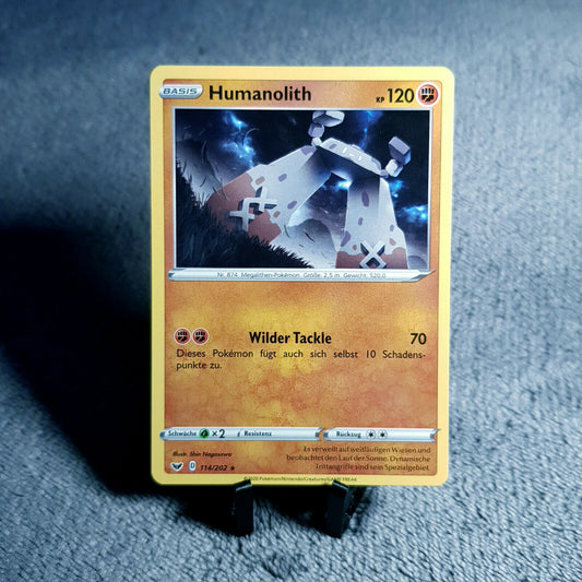 Pokemon Karte | Humanolith 114/202 rare | deutsch | PSA | mint