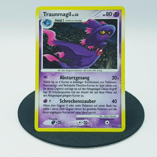 Pokemon Karte Traunmagil 7/100 holo Diamant & Perl Sturmtief 2009