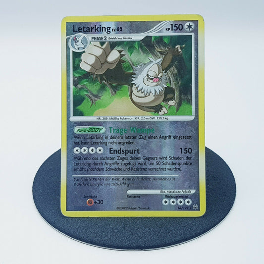 Pokemon Card Letarking 16/127 reverse holo rare Platin 2009 near mint