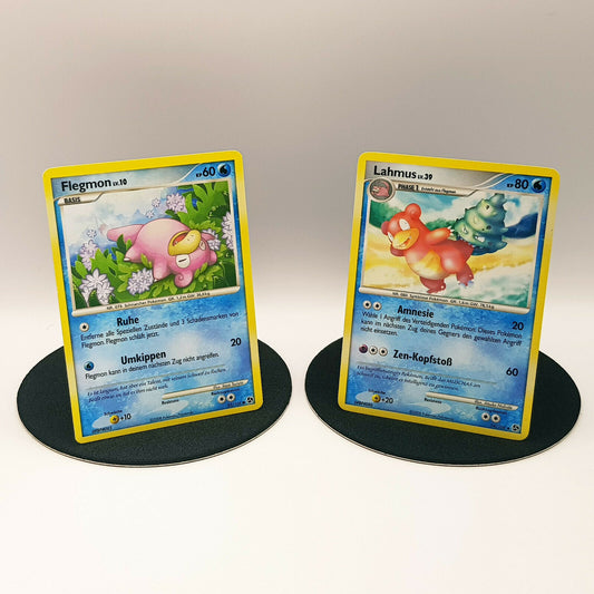 Pokemon Karten Flegmon 82/106 Lahmus 54/106 Diamant & Perl 2008 DE
