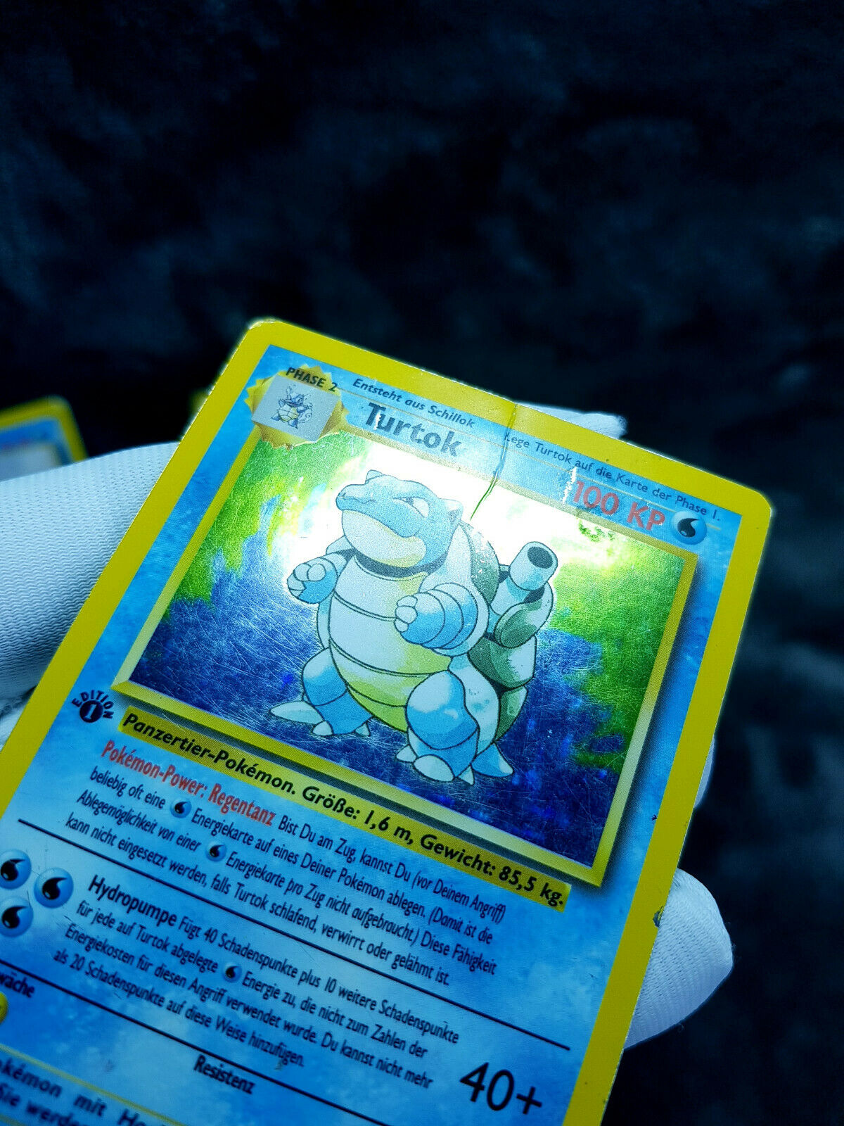 Pokemon Karten Full Set | Schiggy 62/102 Schillok 42/102 Turtok 2/102 1. Edition