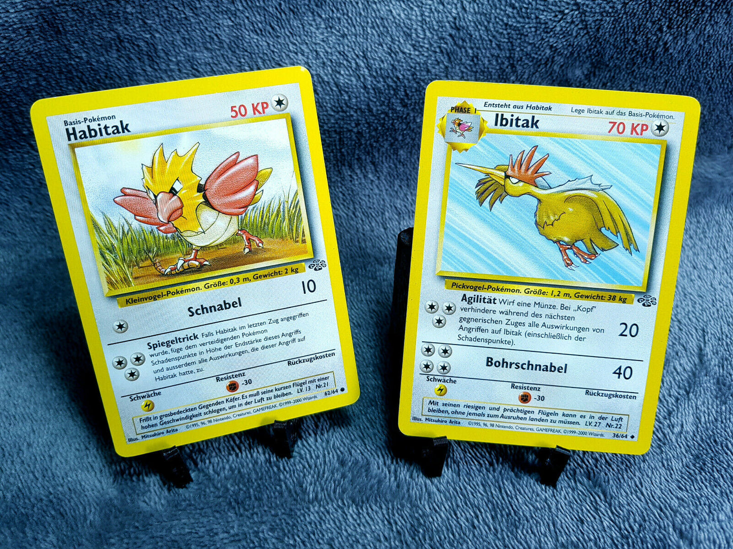 Pokemon Karten Full Set | Habitak 62/64 & Ibitak 36/64 | deutsch